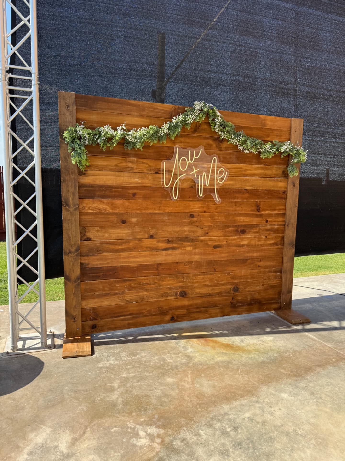 Rustic Wood Backdrop